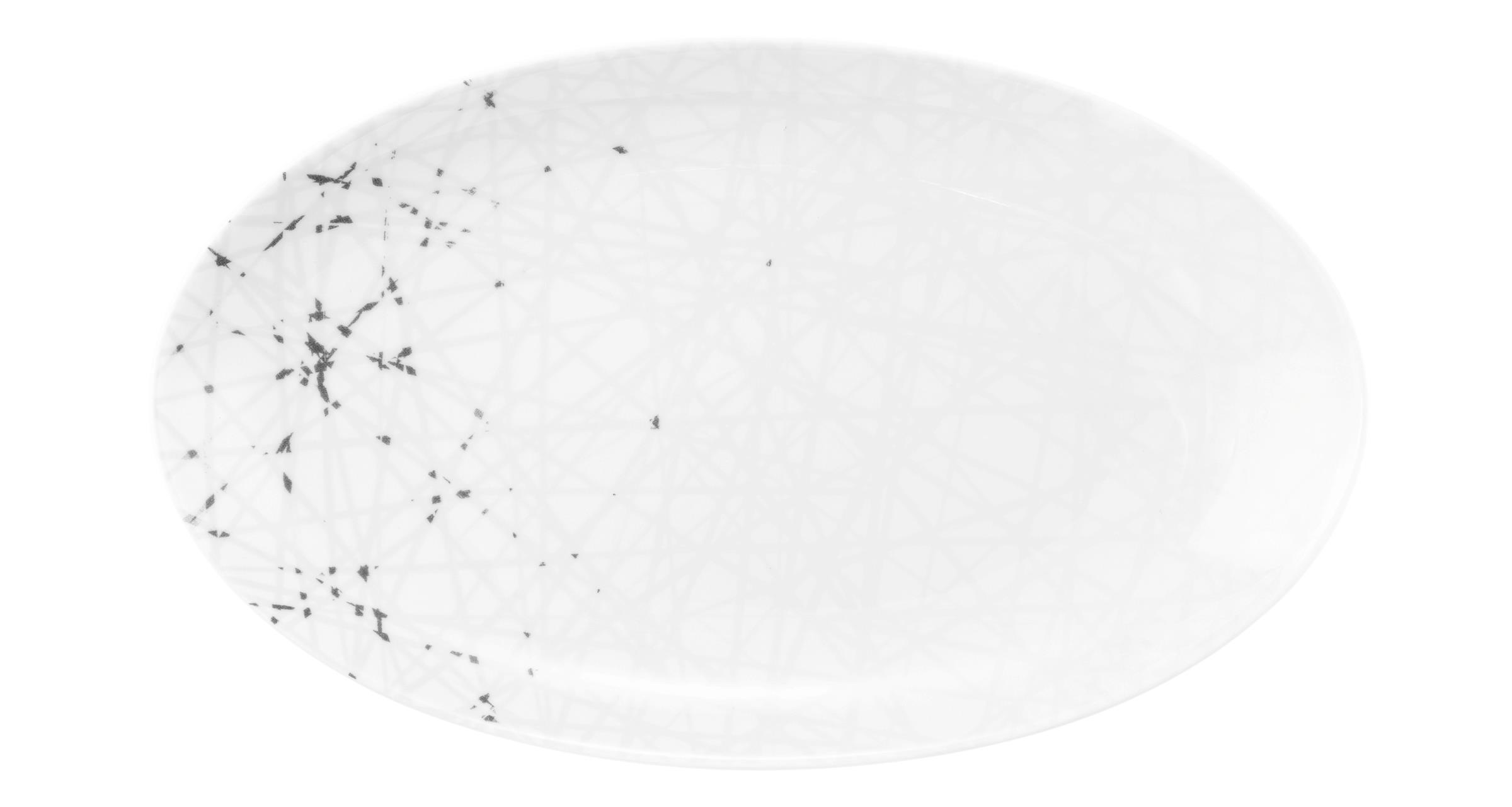 Seltmann Weiden Servierplatte oval 24x14,5cm Liberty 65162 Brace 