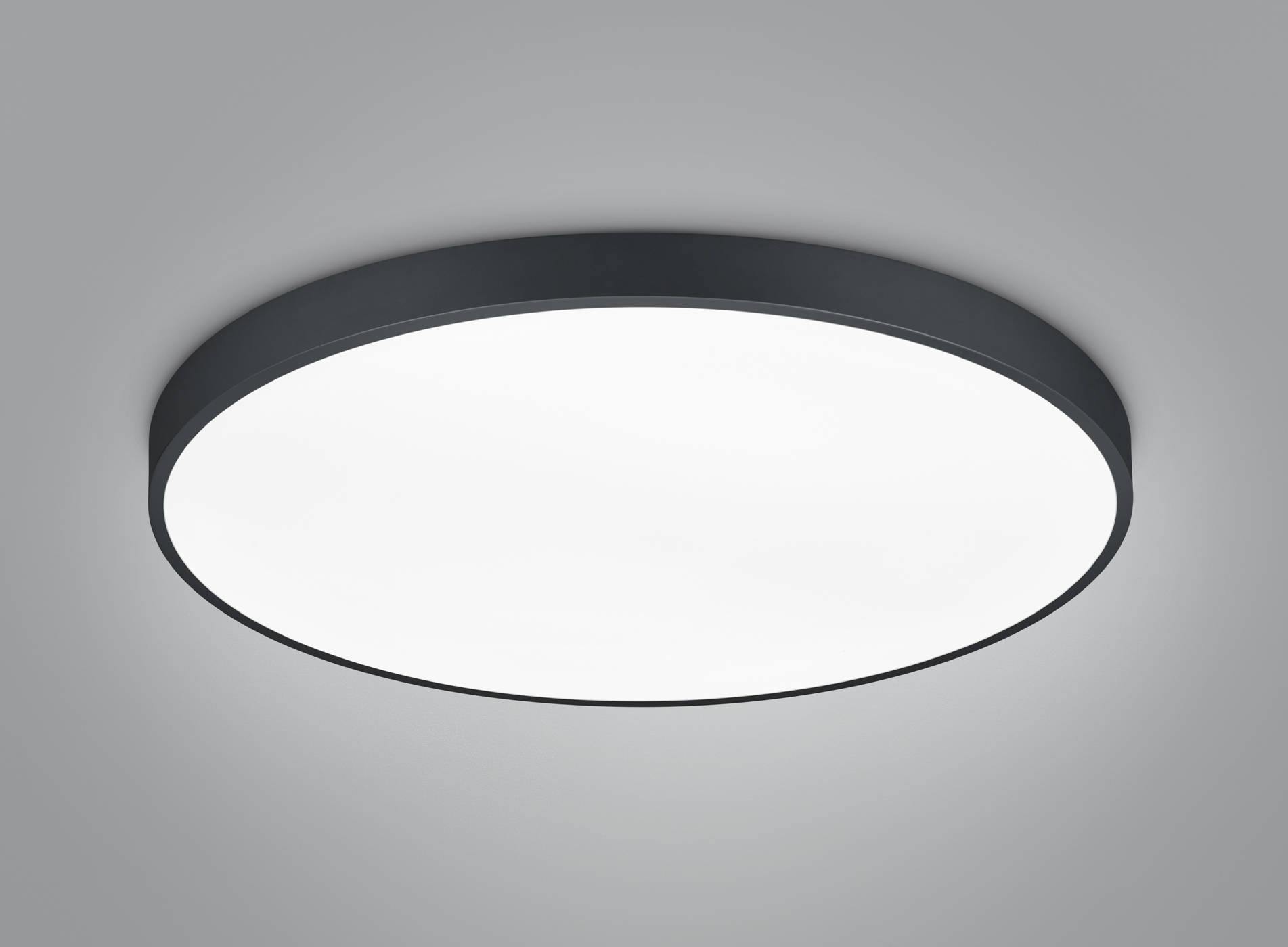 Trio LED-Deckenleuchte WACO 2-flammig in Farbe schwarz matt, Kunststoff weiß Trio LED-Deckenleuchte WACO 2-flammig in Farbe schwarz matt, Kunststoff weiß