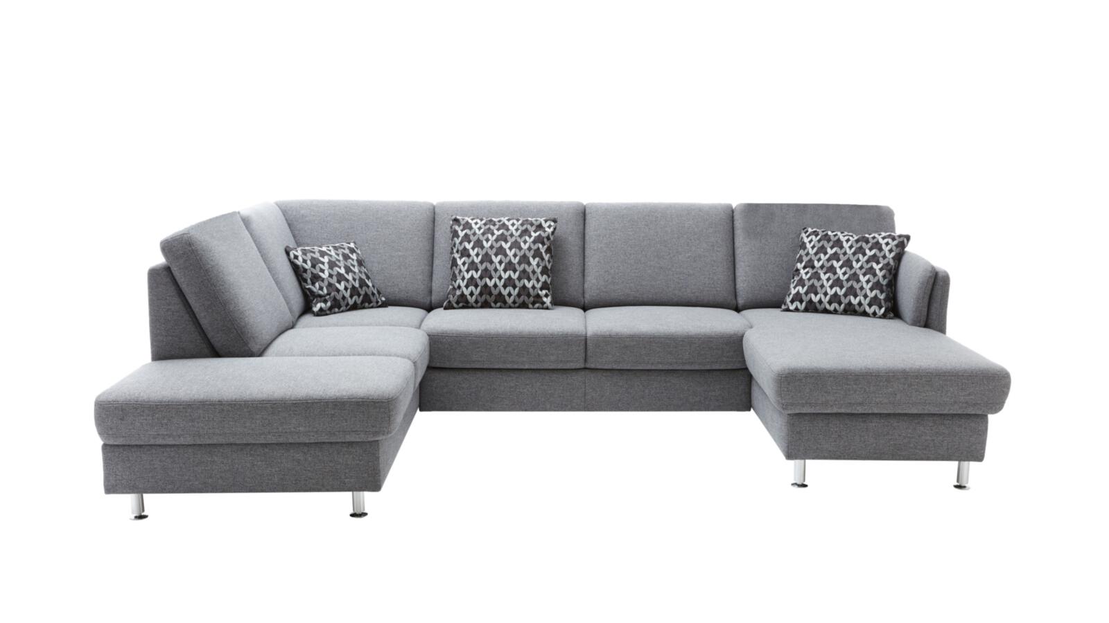 Modulmaster Polstergruppe ca. 200x305cm in Webstoff denim