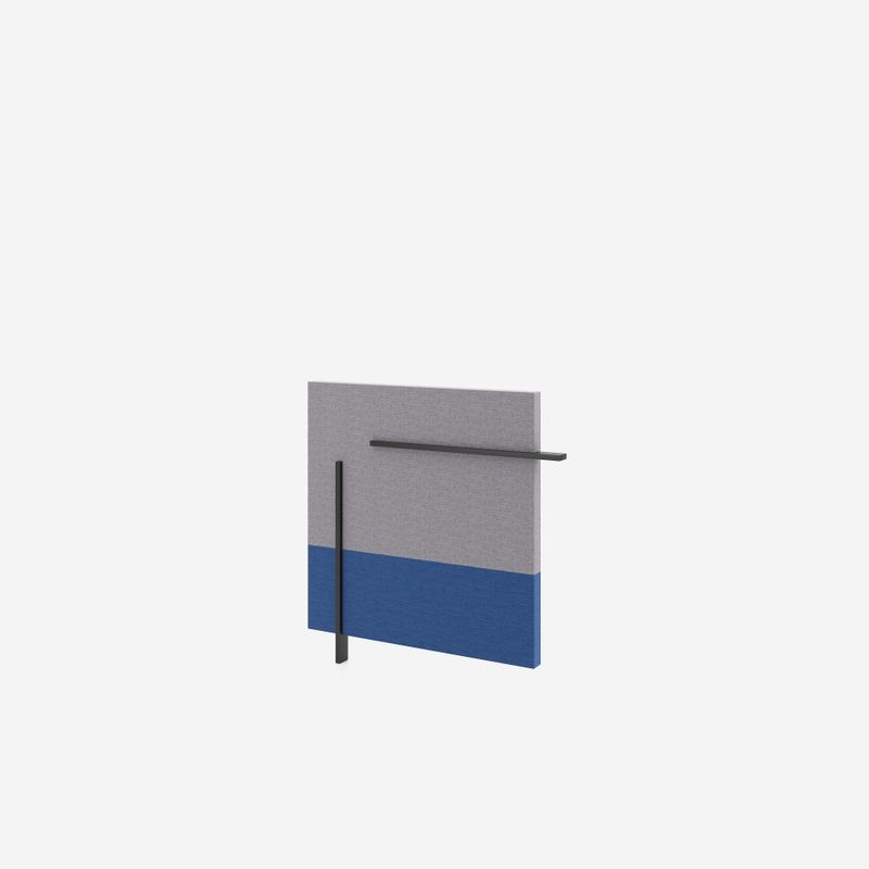 Nowy Styl Wandpaneel SILEO in Stoff Cura 60112/66167 PG 2, Notizblock, Aktenordner, Lederoptik, Zweifarbig, Strukturmaterial