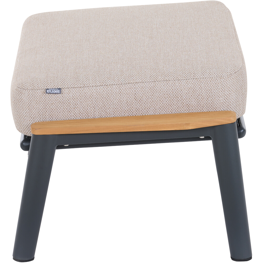 Lounge-Hocker CORTINA in Farbe matt anthrazit/sandstone, Moebel, Stuhl
