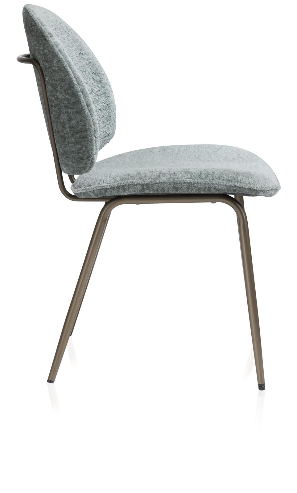 Coco Maison Stuhl COCO MAISON ca. B48 H85 T50 cm in Stoff grün