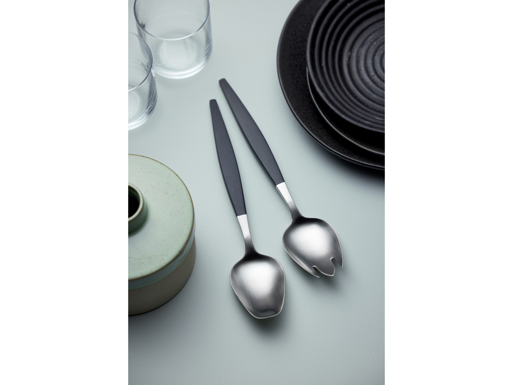 F&H Salatbesteck GENSE FOCUS DE LUXE in Farbe Mix