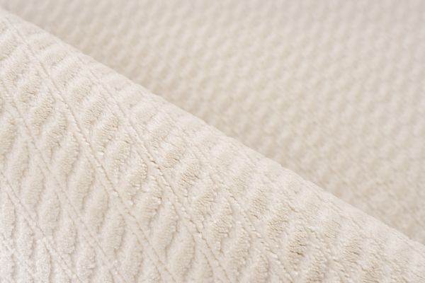 Webteppich TROPEZ ca. 160x230cm in Farbe ivory Webteppich TROPEZ ca. 160x230cm in Farbe ivory, textured, Stoff, creamy, gestrickt, muster