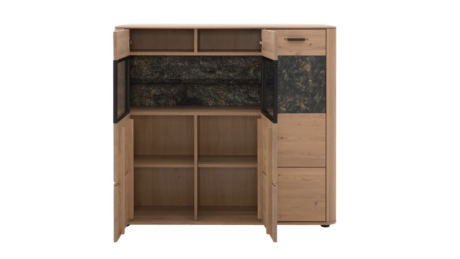 Interliving Highboard IL2029 in Wildeiche massiv Interliving Highboard IL2029 in Wildeiche massiv