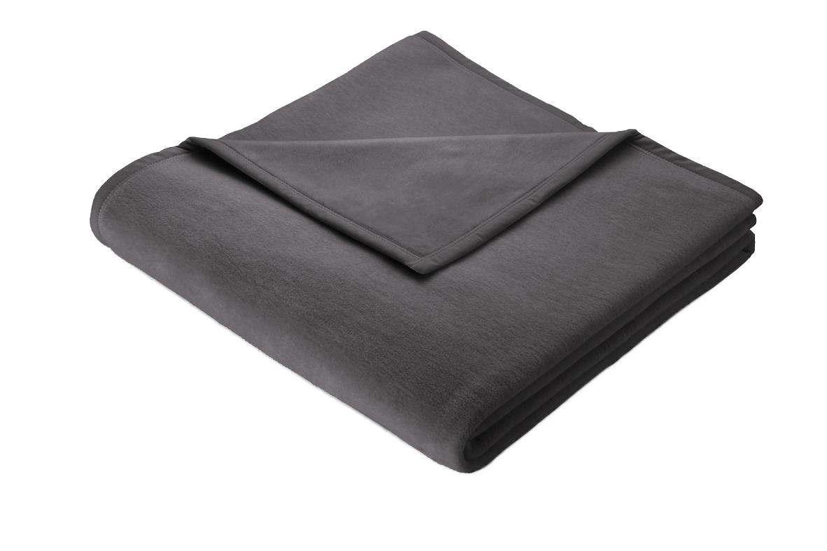 Wohndecke Cotton Home 150x200cm in Schiefer
