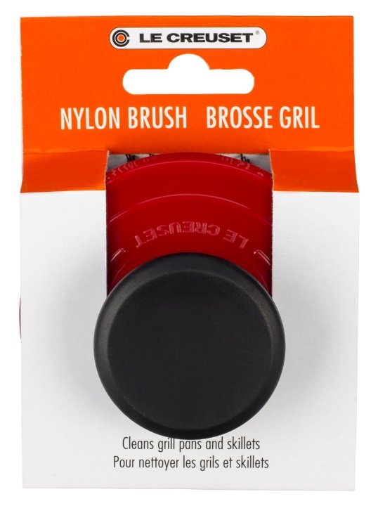 Le Creuset Reinigungsbürste Kirschrot