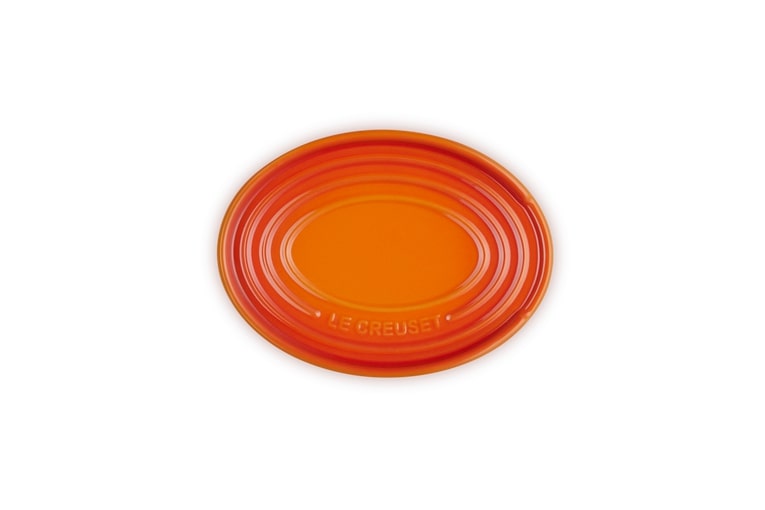 Le Creuset Löffelablage 16cm in Farbe Ofenrot Le Creuset Löffelablage 16cm in Farbe Ofenrot