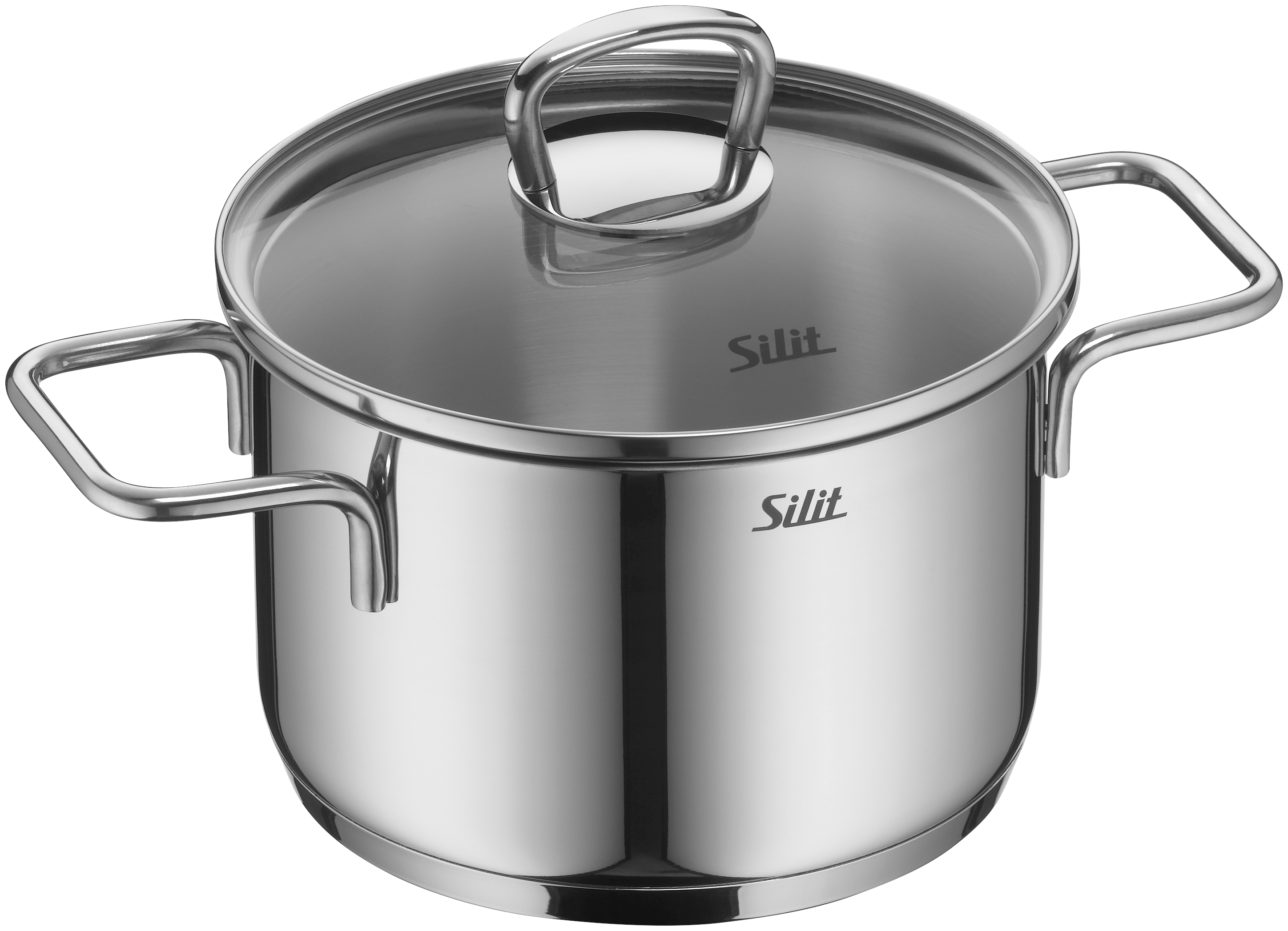 Silit Alicante Topf-Set, 4-teilig in Edelstahl