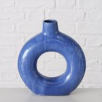 Boltze Vase Peruya in Farbe Steingut Farbmix