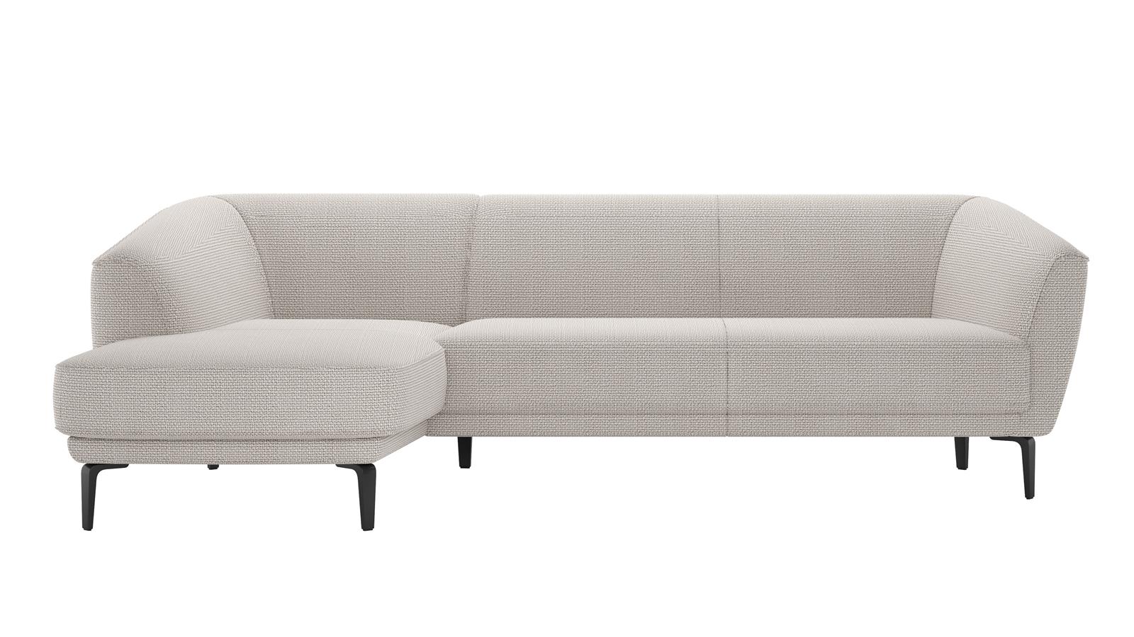 XOOON Polsterecke Brooks ca. 190x272cm in Stoff Vito kiesel XOOON Polsterecke Brooks ca. 190x272cm in Stoff Vito kiesel