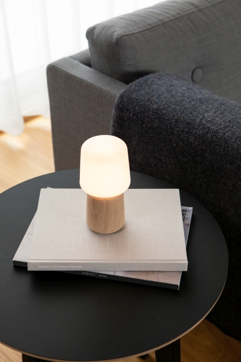 SACKit Lampenbasis OSLO in Farbe Natural Oak