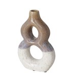 Boltze Vase Mako H: 24 cm MAKO in Steingut Reaktive Glasur Boltze Vase Mako H: 24 cm MAKO in Steingut Reaktive Glasur