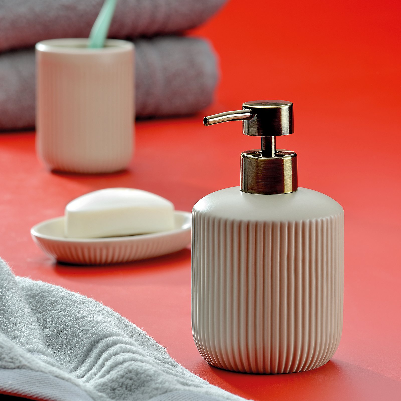 Kela Seifenschale Adele offwhite ADELE in