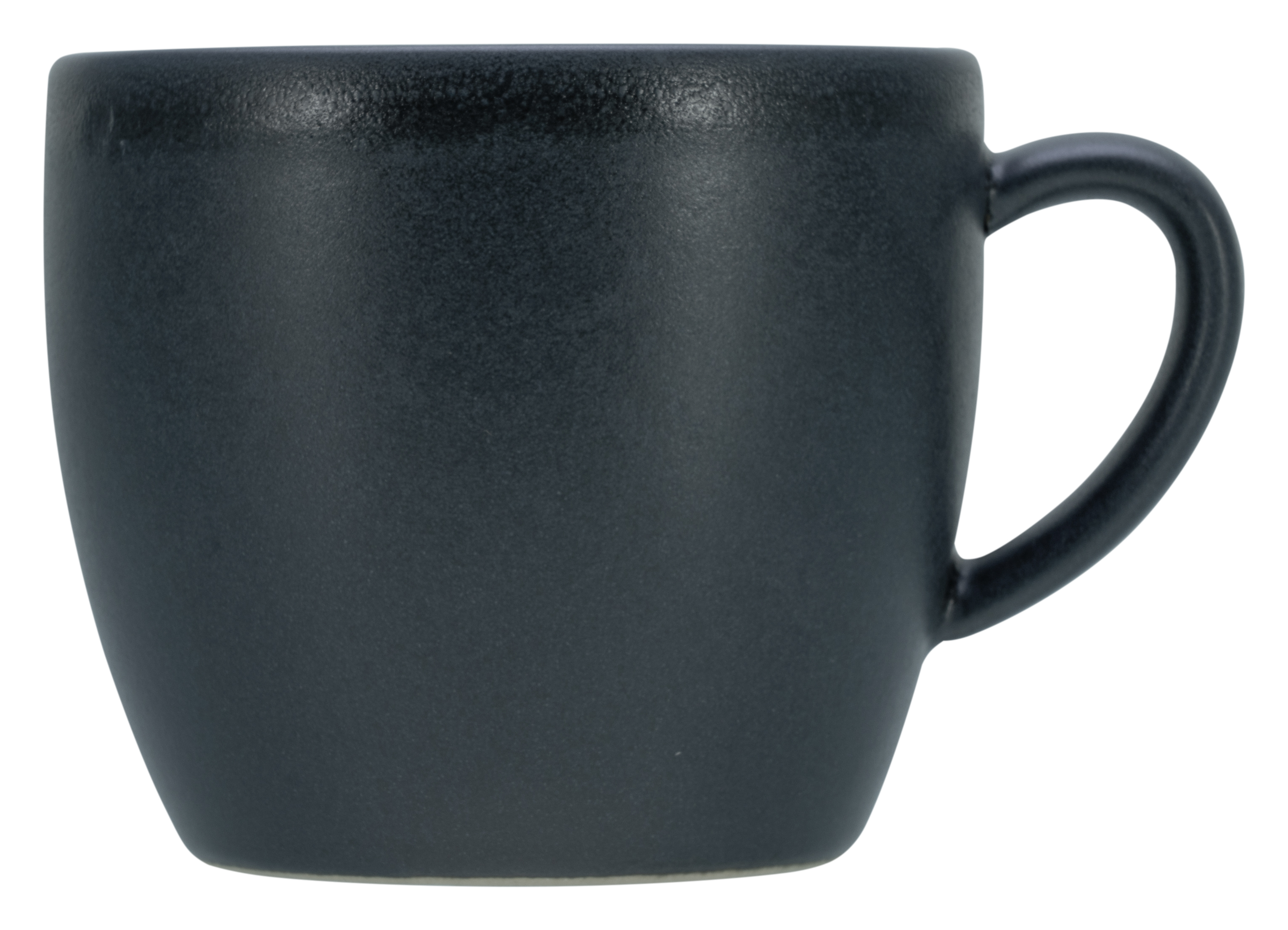CreaTable Obertasse Soft Touch in Farbe Schwarz matt, Pokal, Getränk, Kaffee, Kaffeetasse