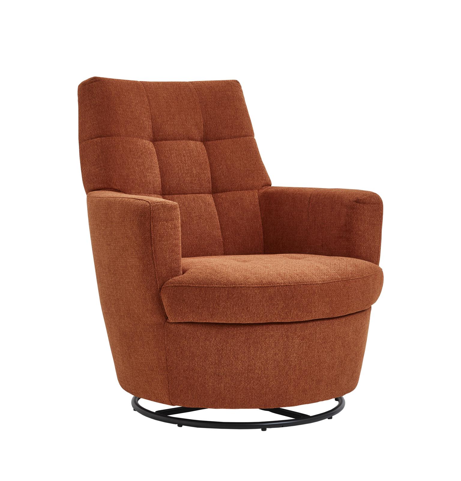 Sessel SE52 ca. ca. 80x93x92cm in Stoff orange