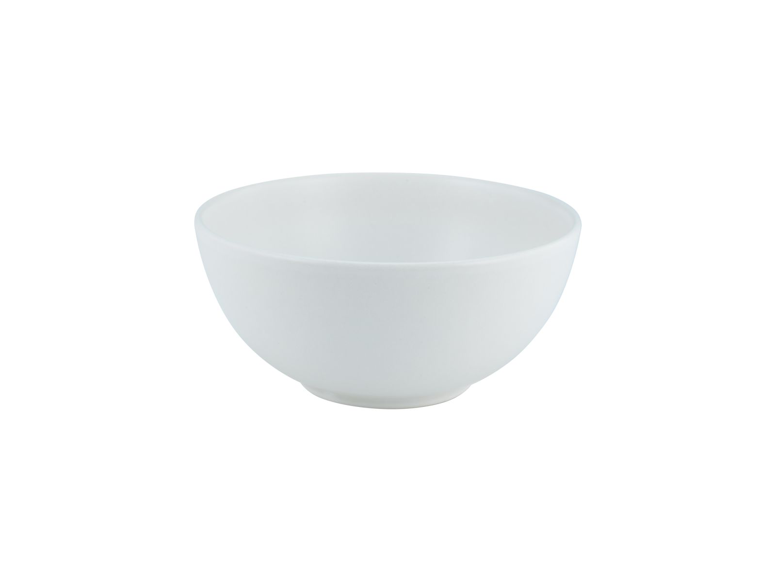 CreaTable Müslischale Soft Touch in Farbe Weiß matt