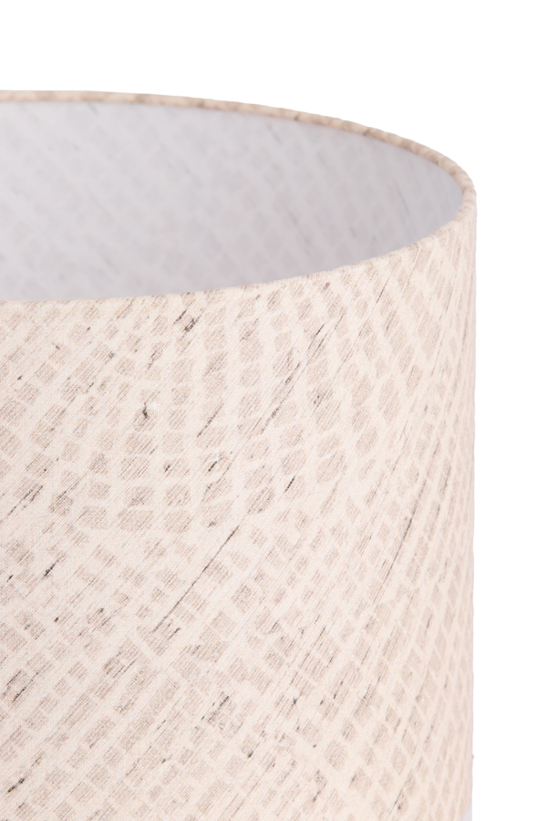 Light & Living Lampenschirm STONE in Farbe beige, Lampe, Lampenschirm