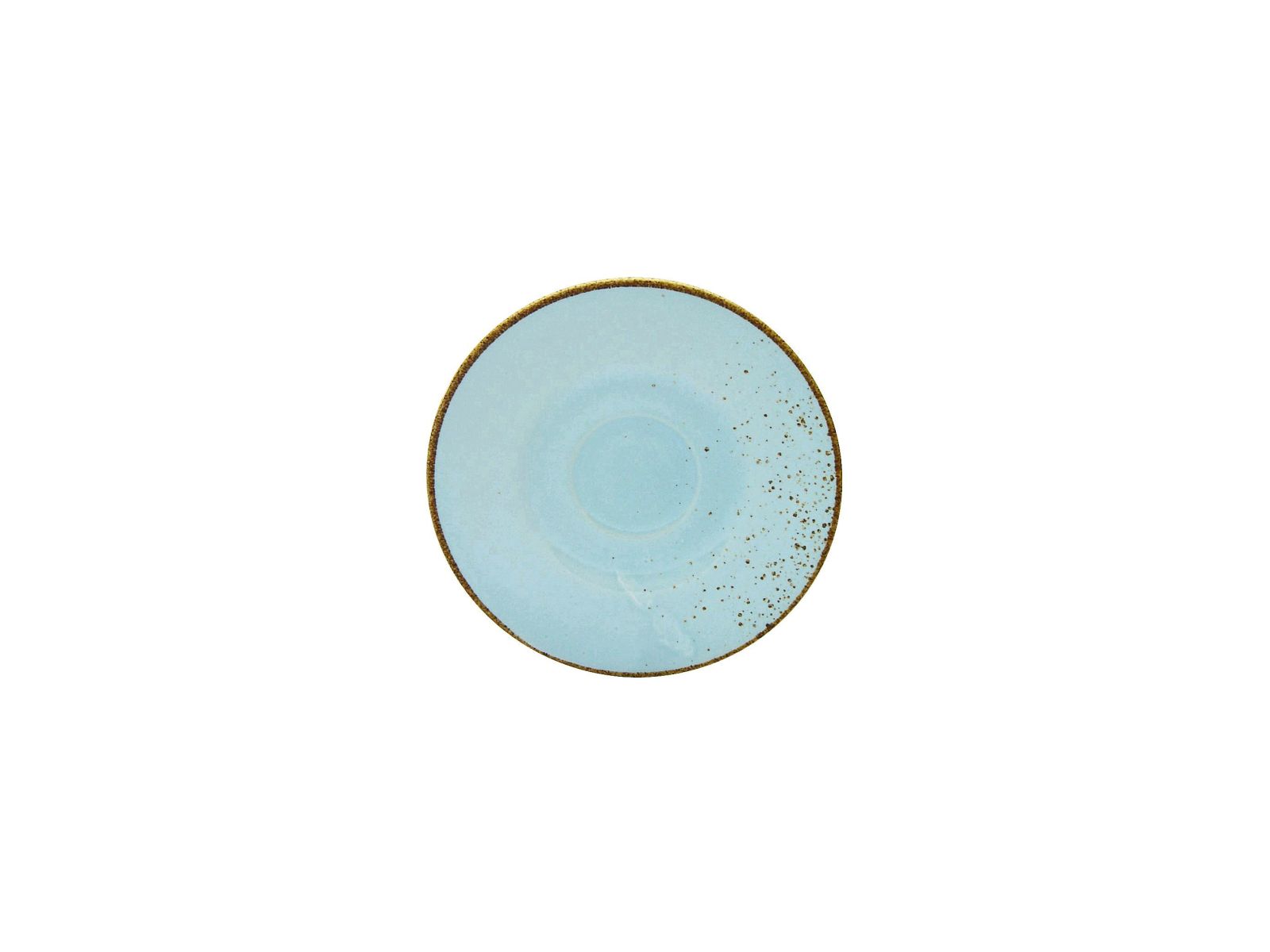 CreaTable Untertasse Nature Collection in Farbe Lightblue glänzend