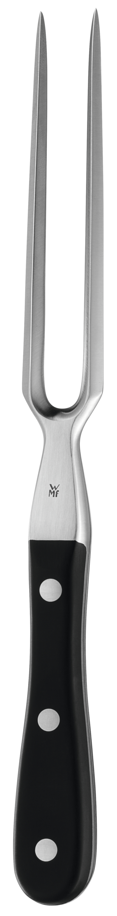 WMF Spitzenklasse Plus Fleischgabel, 12 in schwarz/Edelstahl