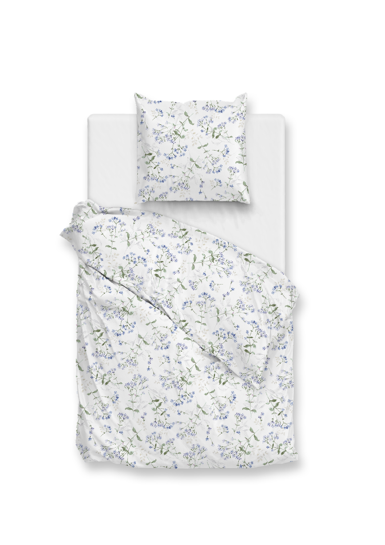 Heckettlane Bettwäsche ca. 155x220cm in Farbe White, Kissen, Dekoration für Zuhause, Decke