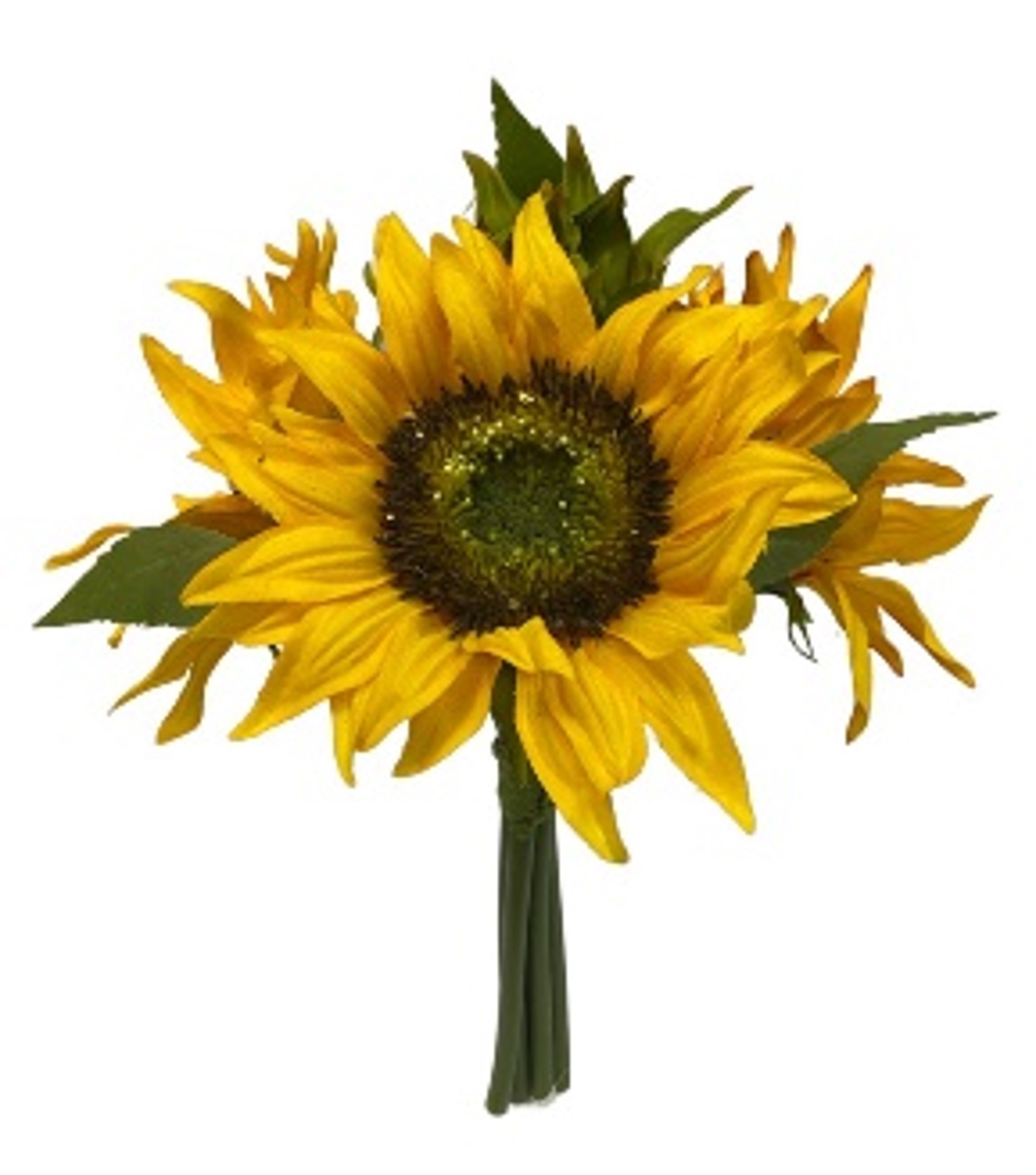 Flower Manufaktur Sonnenblumen-Bund ca. 23cm in Farbe Gelb
