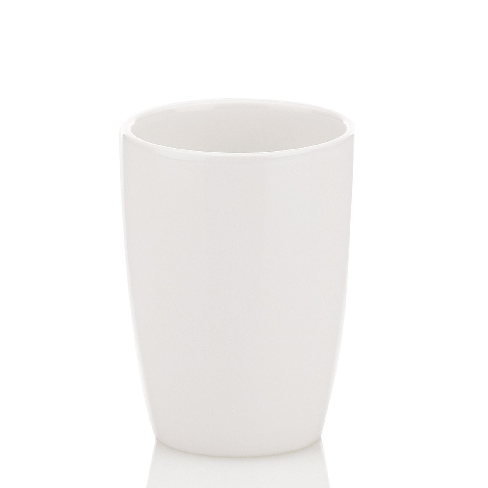 Kela Becher NATURA in weiß, Porzellan, Töpferei, Tasse, Krug, Vase