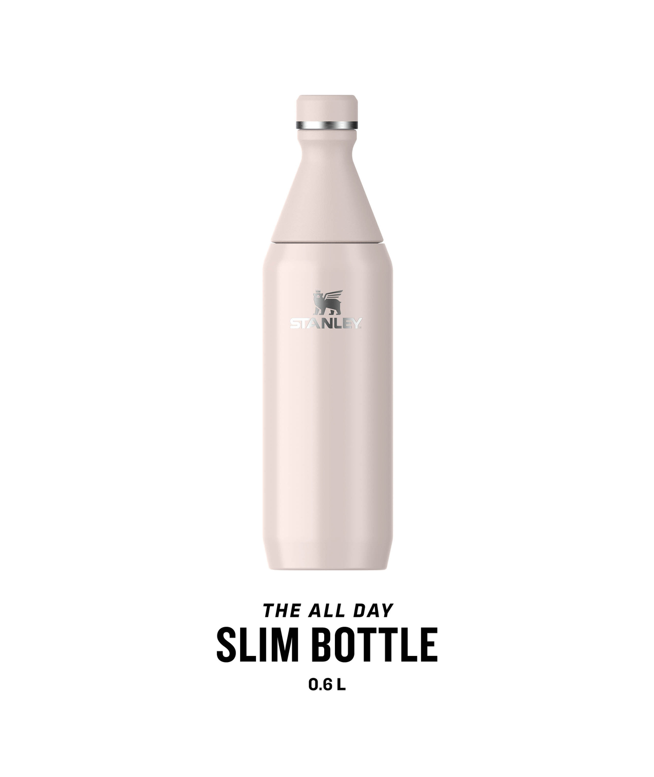 Stanley All Day Slim Bottle in Farbe Rose Quartz