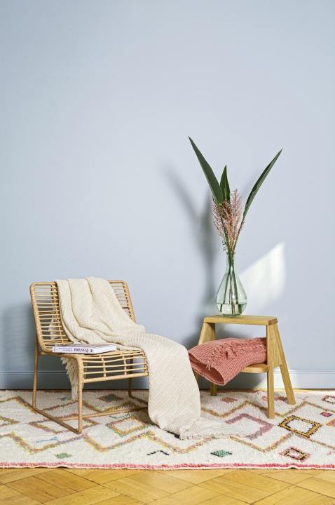 Magma Heimtex Plaid WAFFLE ca. 130x170cm in Farbe elfenbein