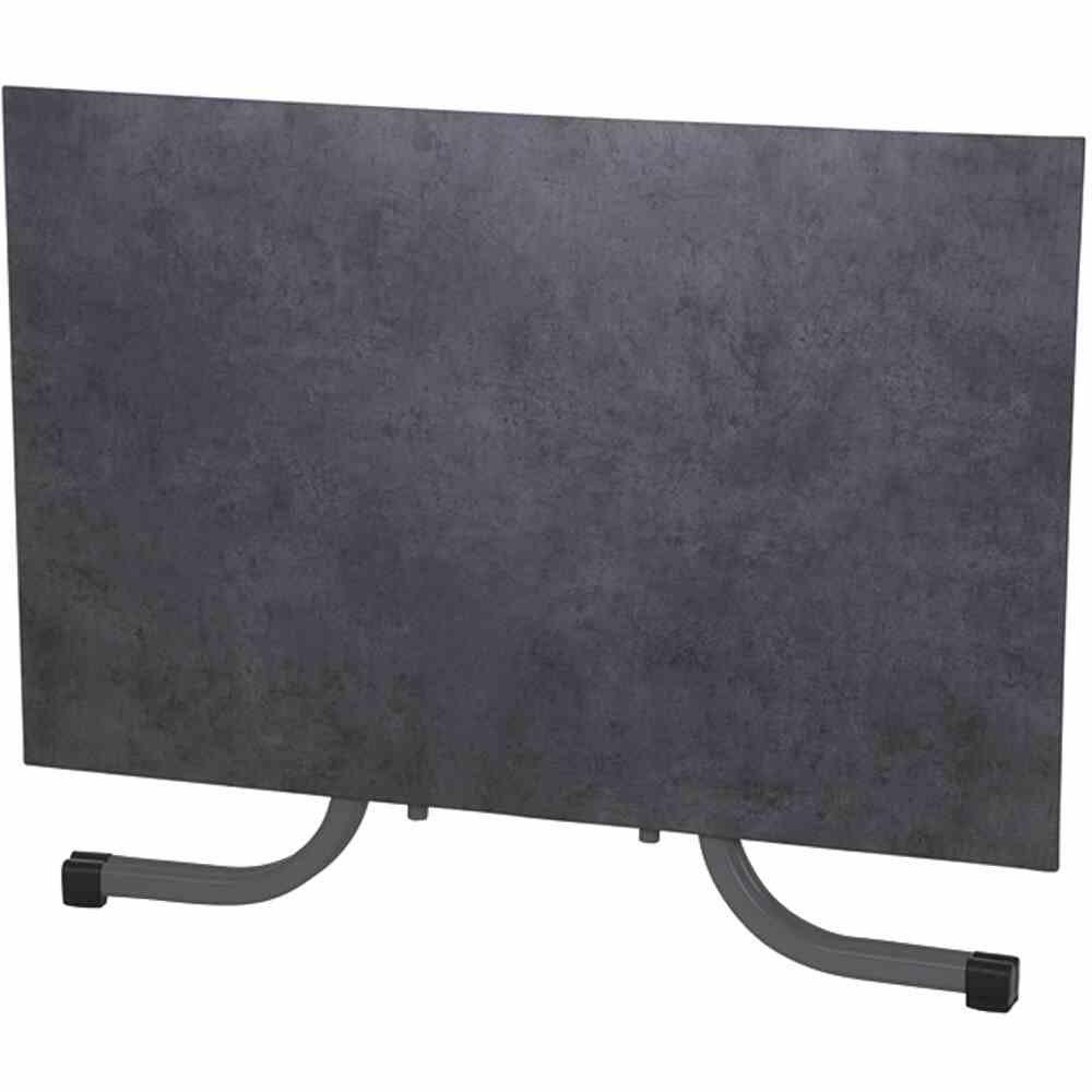 Gautzsch Klapptisch SOLA ca. 140x90cm in anthrazit/Dark stone