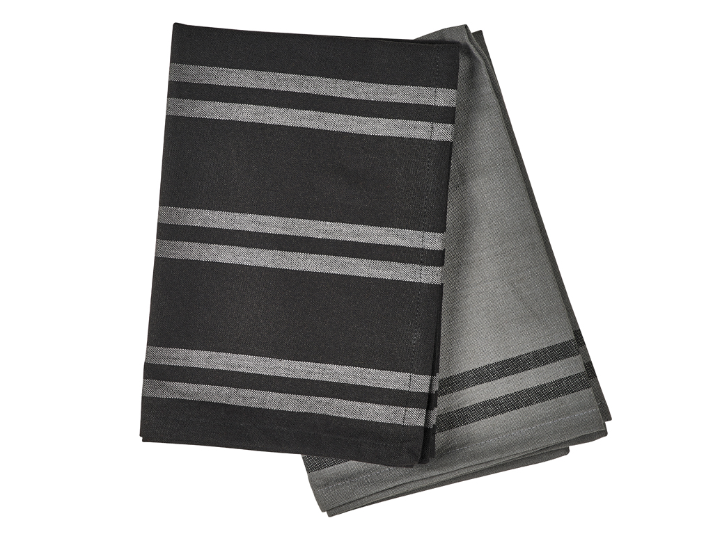 Södahl Geschirrtuch in Farbe schwarz