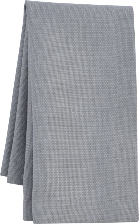 Sander Kissenhülle LOFT ca. 50x50cm in Farbe silver grey, Tuch, Stoff, Graublau, Läufer, Textil
