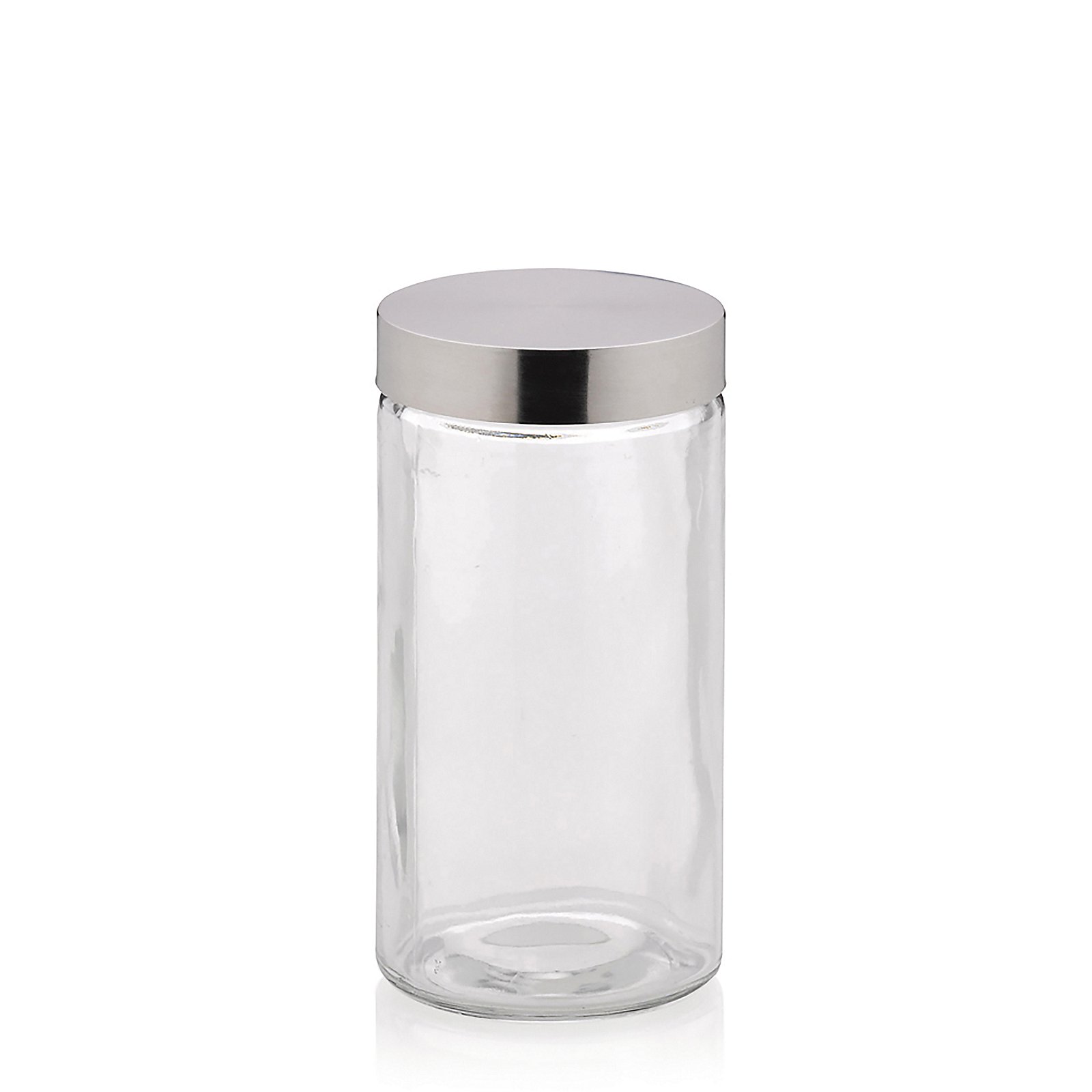 Kela Vorratsdose Bera BERA in Transparent, glasbehälter, glas jar, behälter mit deckel, metal lid, aufbewahrung jar