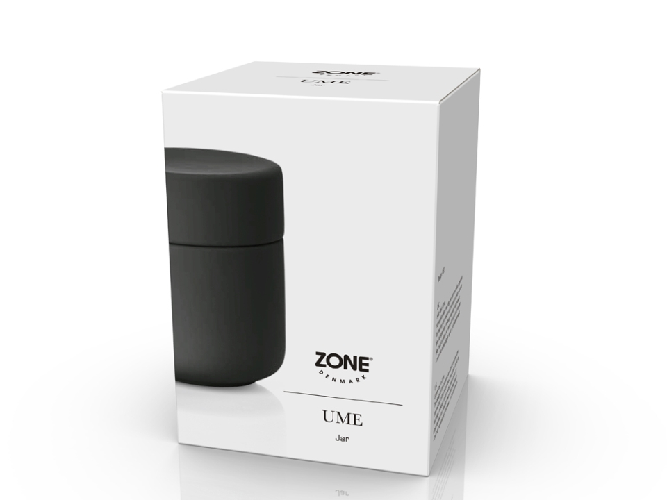 Zone Denmark Gefäß mit Deckel 8,3 cm in Farbe black
