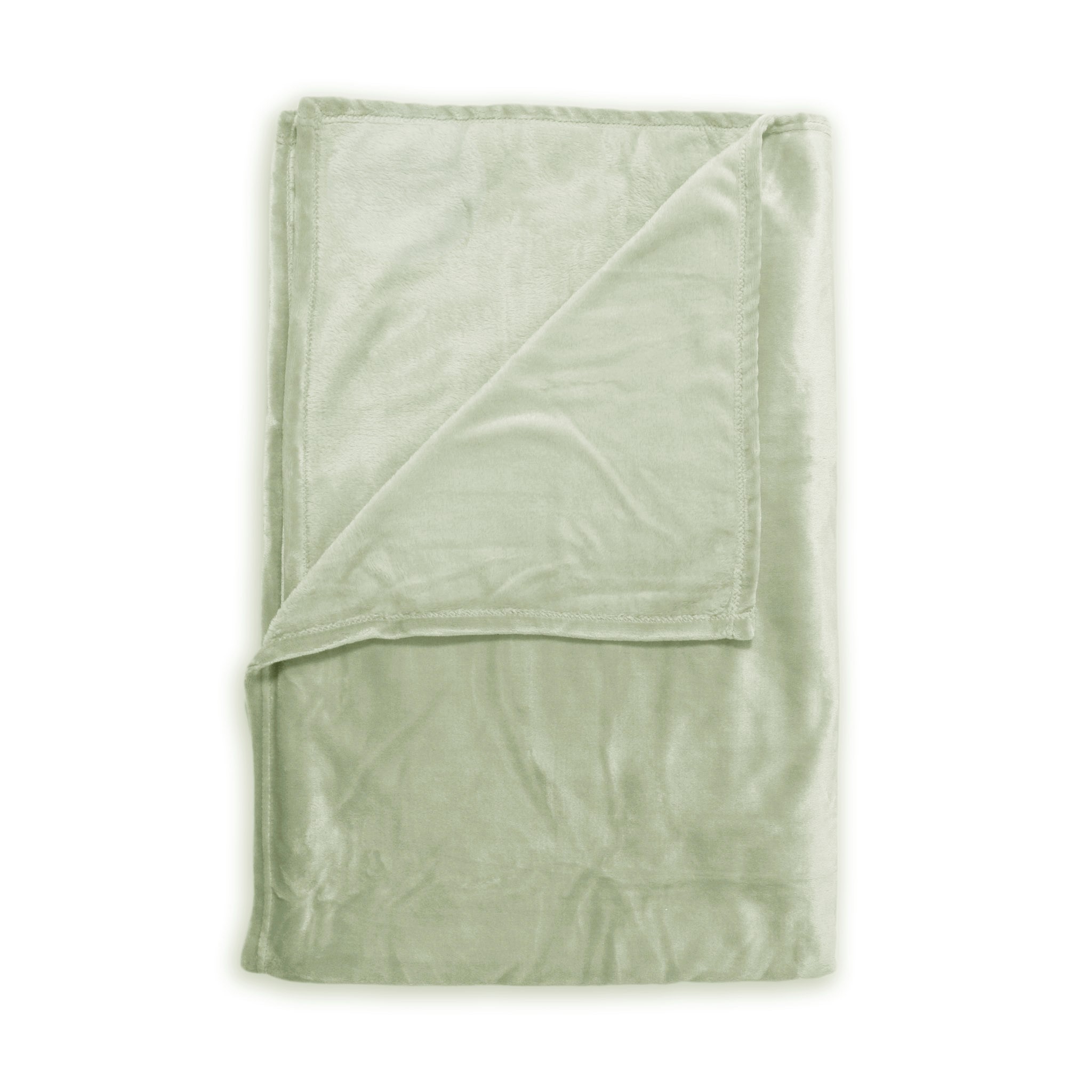 Heckettlane Plaid ca. 140x200cm in Farbe Foam-Green