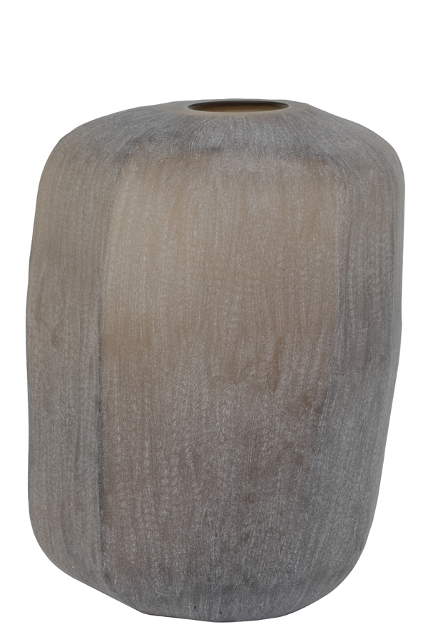 Vase PACENGO in D: 33x42cm, Glas dunkel braun Vase PACENGO in D: 33x42cm, Glas dunkel braun