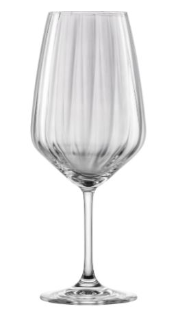 Zwiesel Glas Spritzglas 4er-Set BLOSSOM in Farbe transparent, Weinglas, Kelchglas, Transparent, Gedrehte Muster, Flachboden