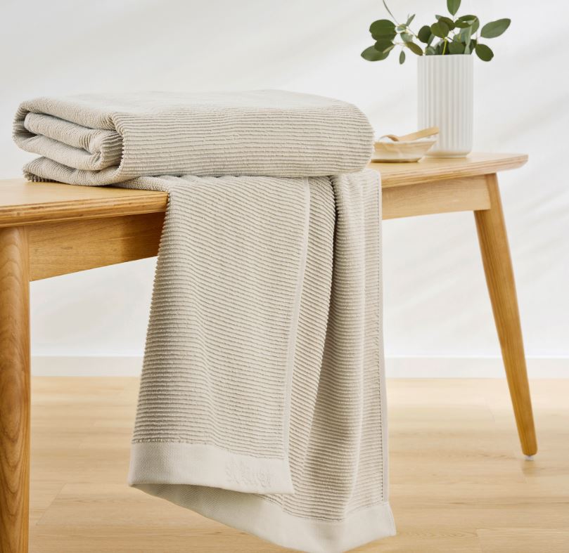 Saunatuch s.Oliver in Farbe natur, Handtuch, Badezimmertuch, Beige, Gewebe, Weich