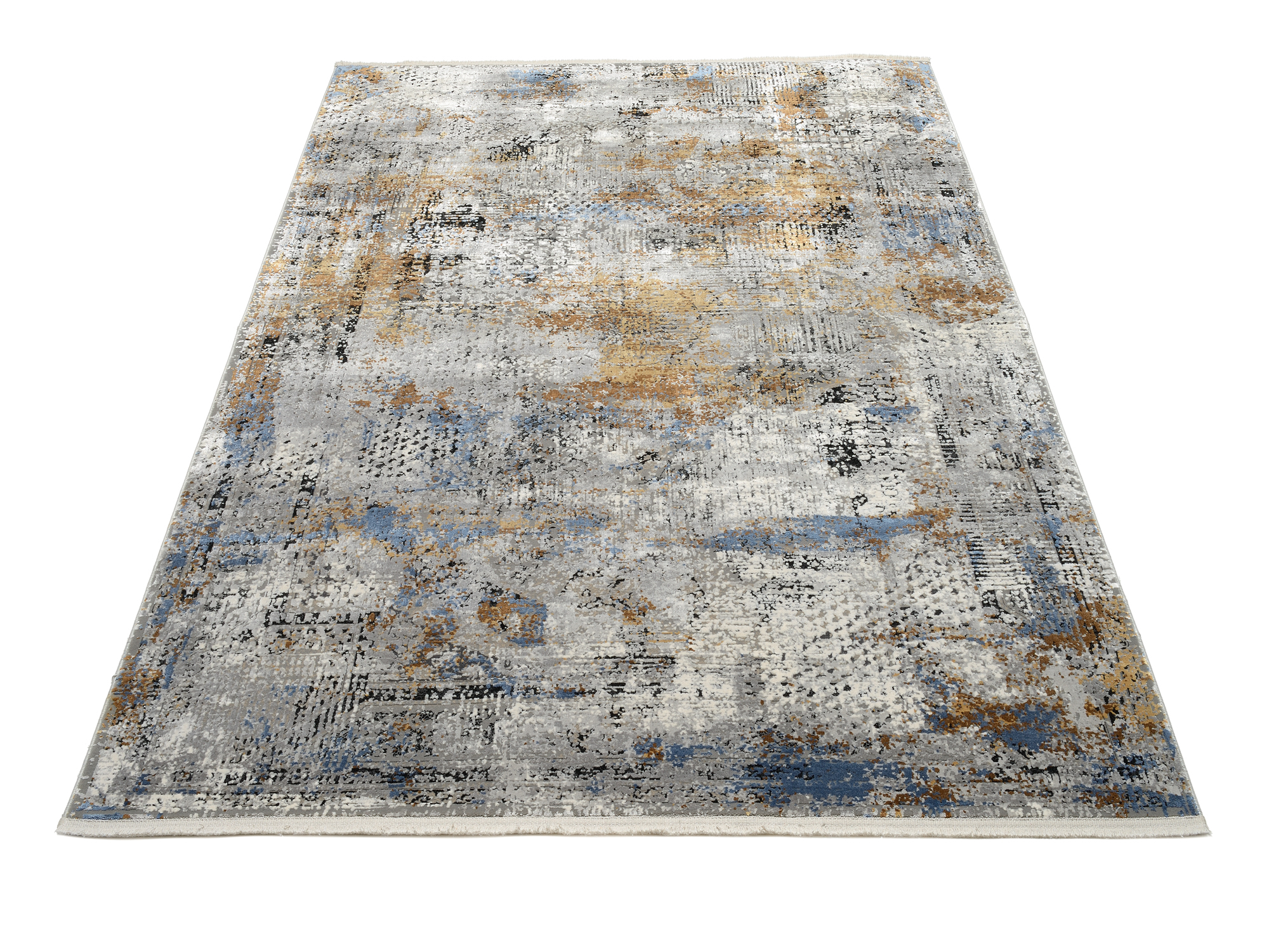 OCI Designer Teppich ca. 140x200cm in Farbe grau-multicolor