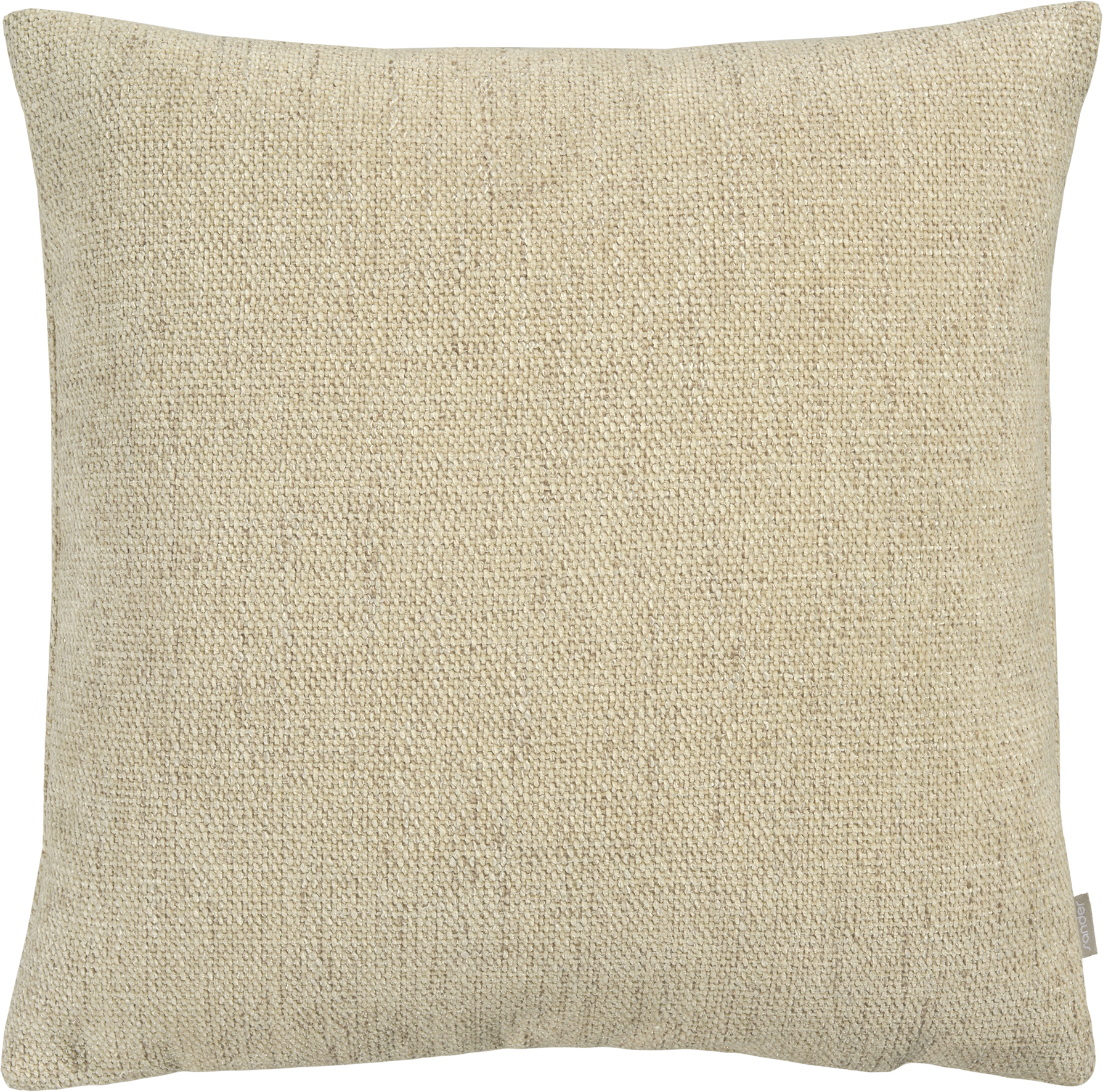 Sander Kissenhülle RICHMOND ca. 50x50cm in Farbe beige, Kissen, Kissenbezug, Burlap, Leinenoptik, Beige