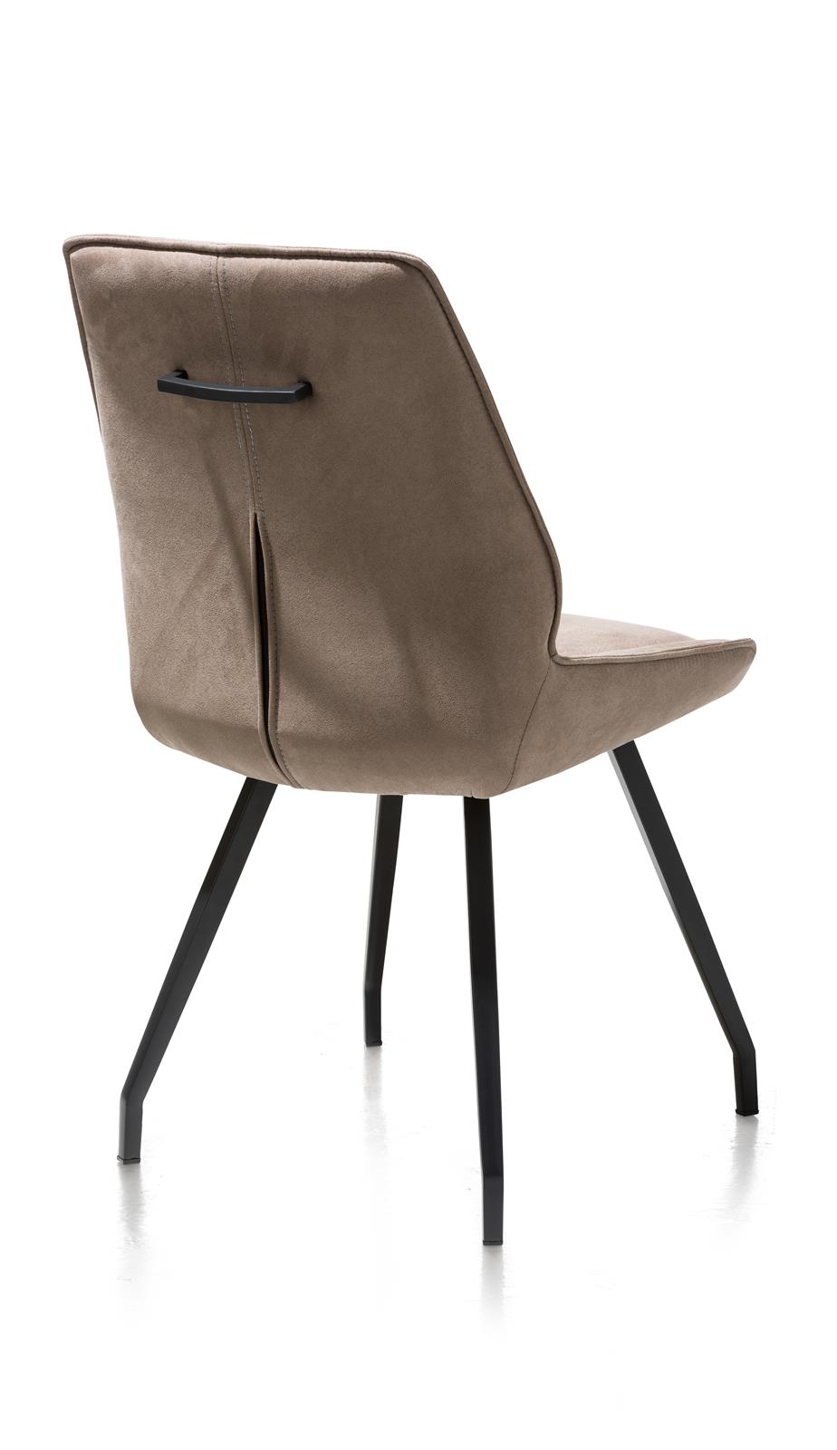 Henders & Hazel Habufa Stuhl Scott in Stoff taupe