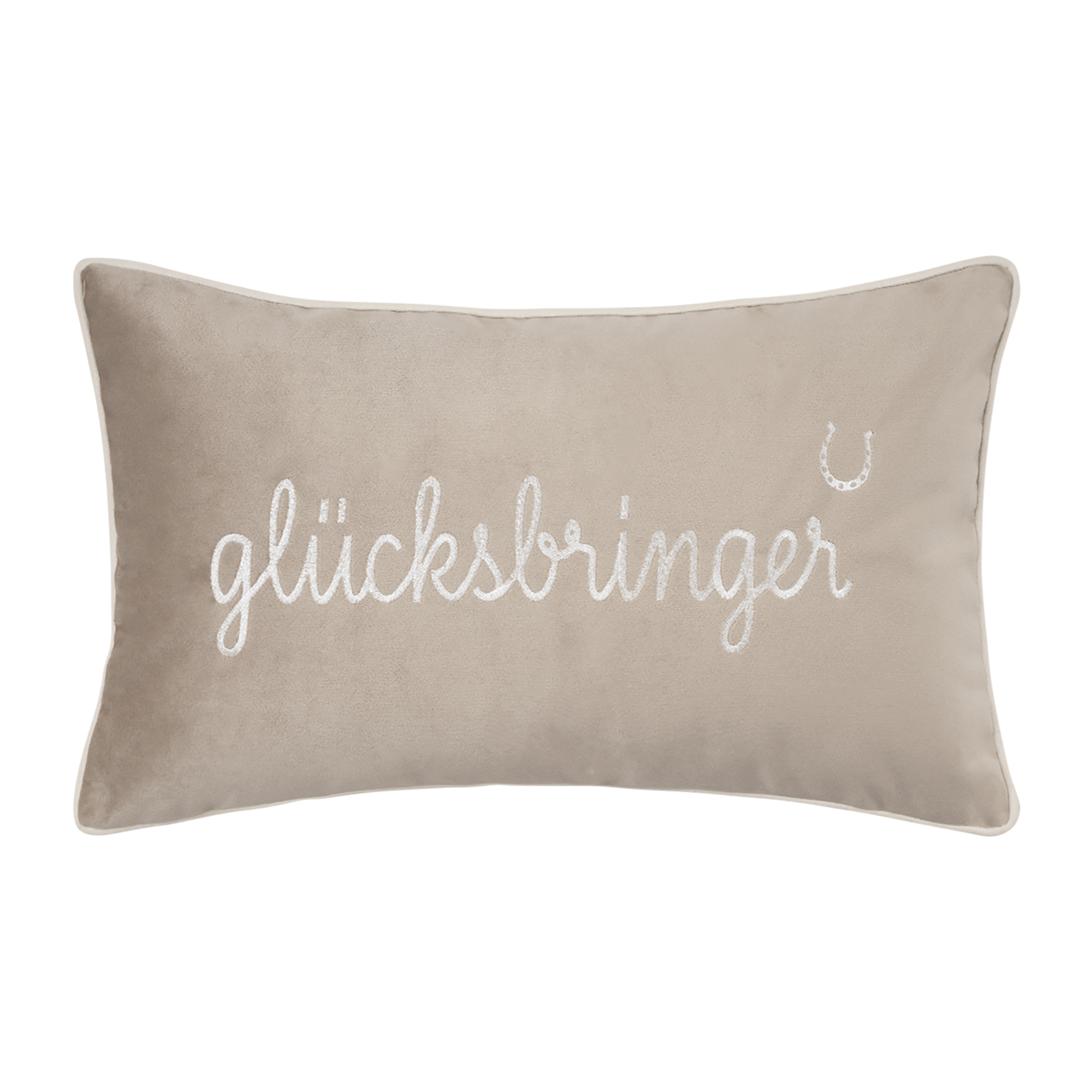Pad Kissenhülle LETTERS ca. 0x0cm in Farbe glücksbringer-beige Pad Kissenhülle LETTERS ca. 0x0cm in Farbe glücksbringer-beige, kissen, grau|beige, textur, pillow, deko