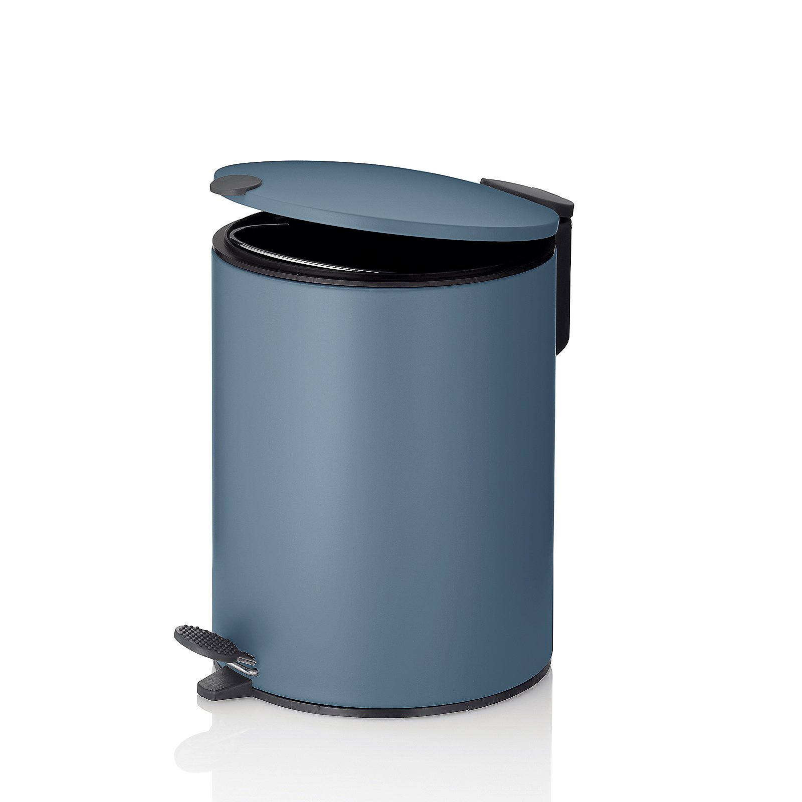Kela Kosmetikeimer MATS in Farbe rauchblau, Zinn, Kann, Mülleimer, Flasche, Shaker