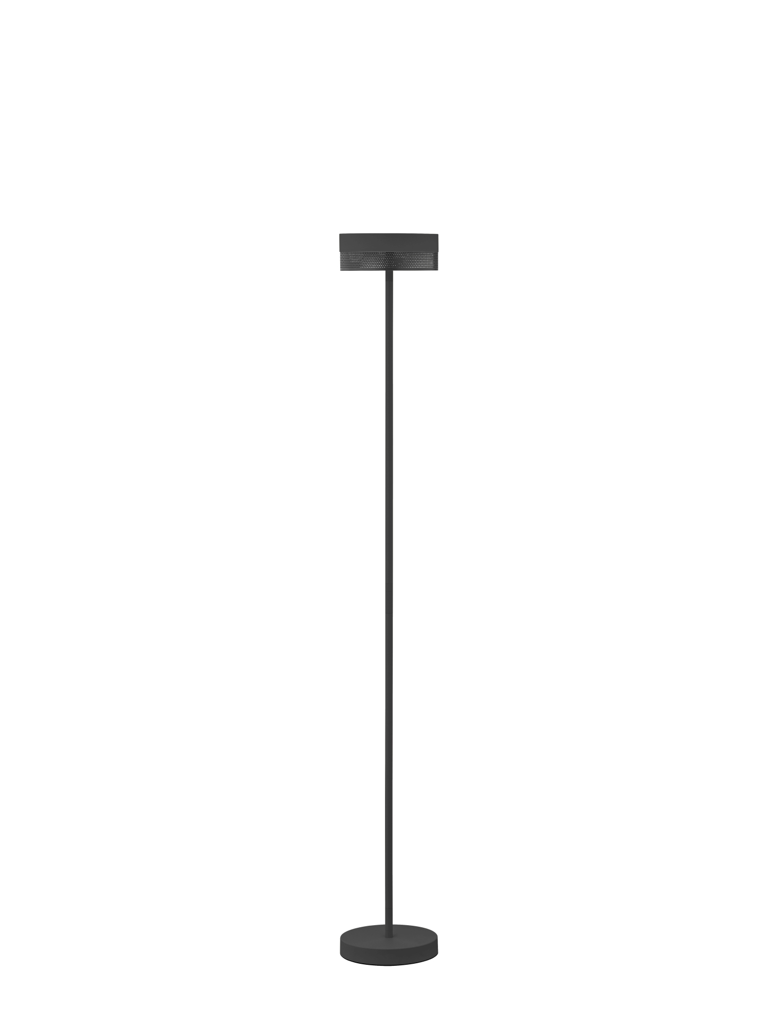 LED-Akkuleuchte in schwarz mit Tastdimmer
