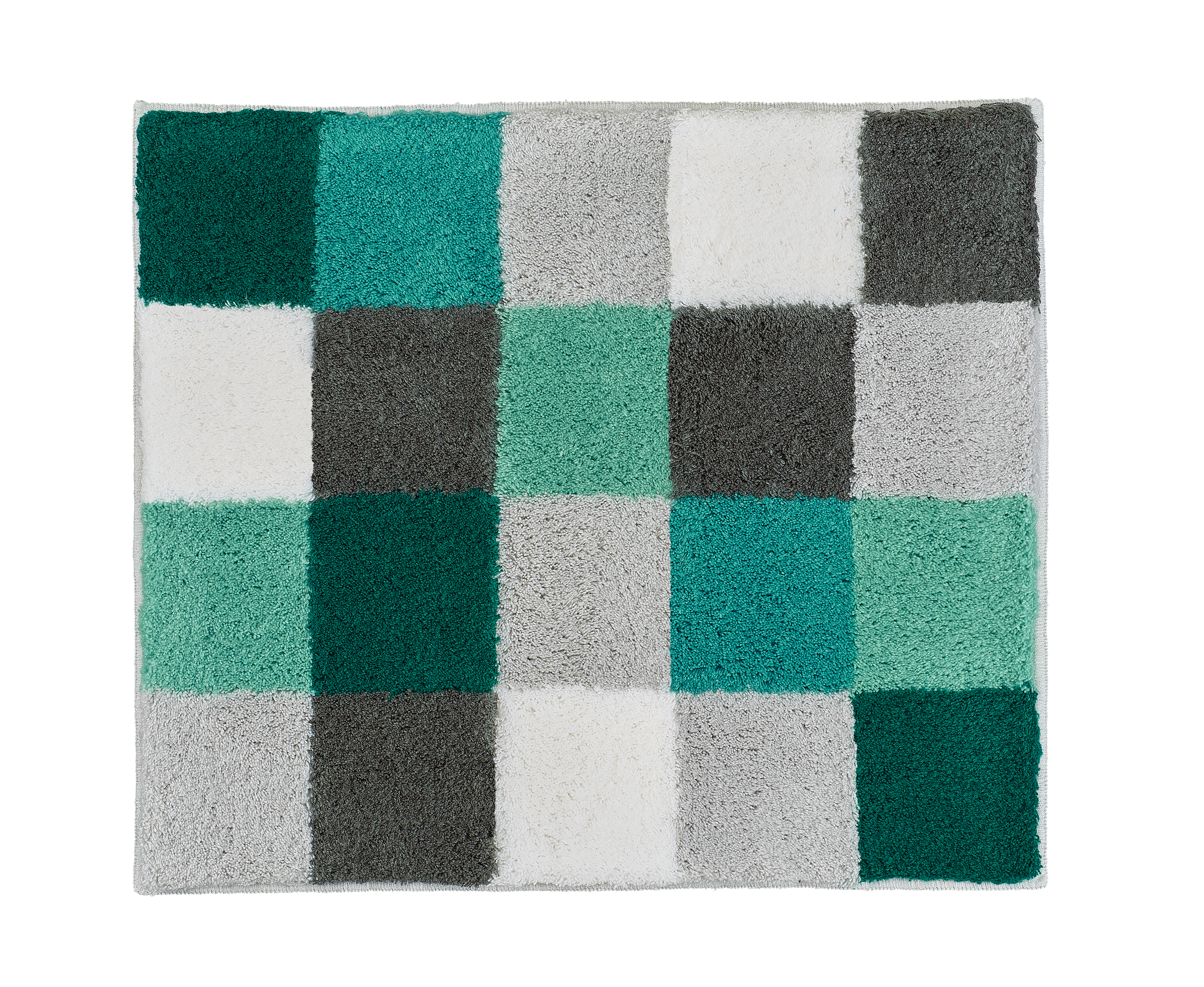 Kleine Wolke Badteppich CARO ca. 55x65cm in Farbe Petrol Kleine Wolke Badteppich CARO ca. 55x65cm in Farbe Petrol