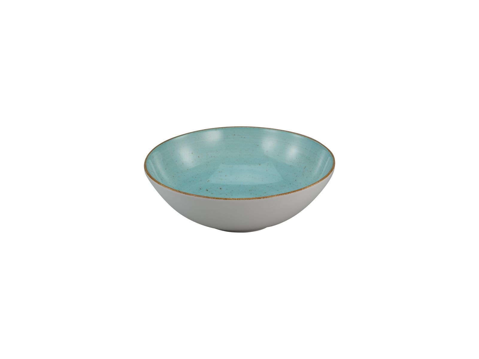 CreaTable Mehrzweckschale Vintage Nature in Farbe Aqua glänzend