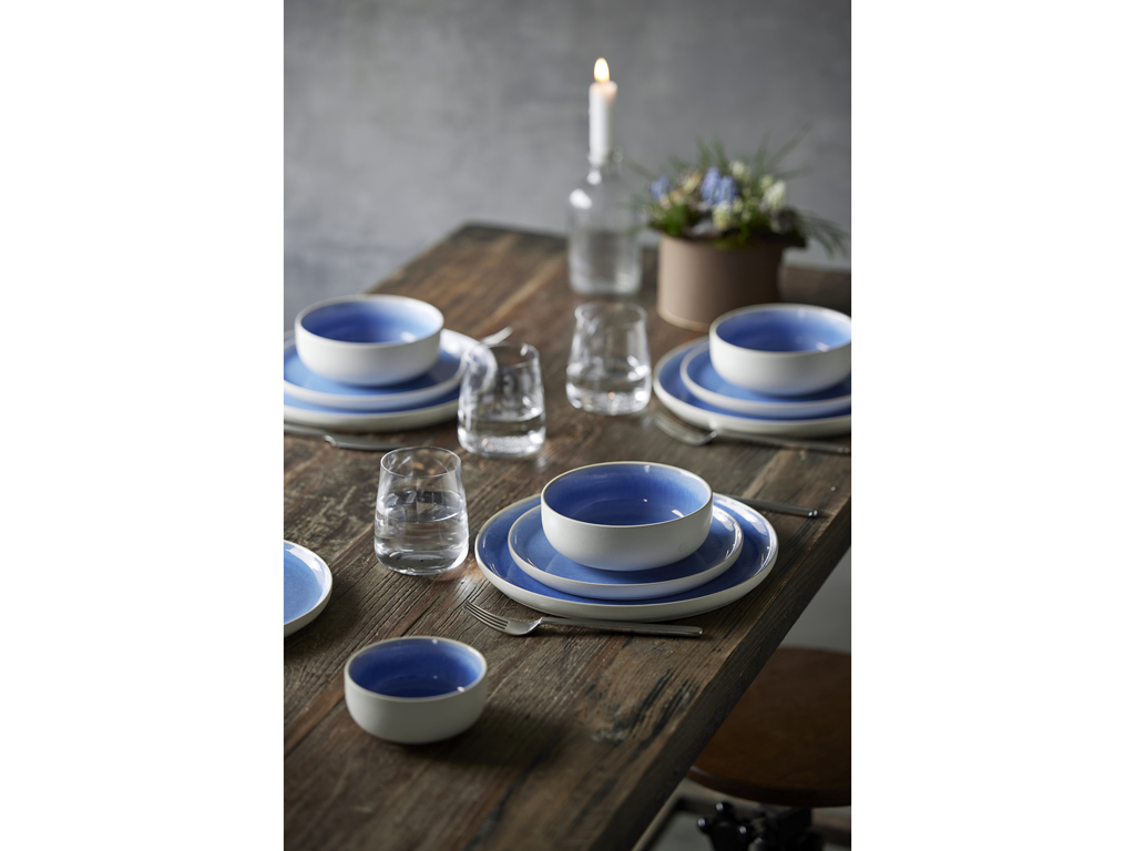 F&H Schale NORTH in Farbe Blau