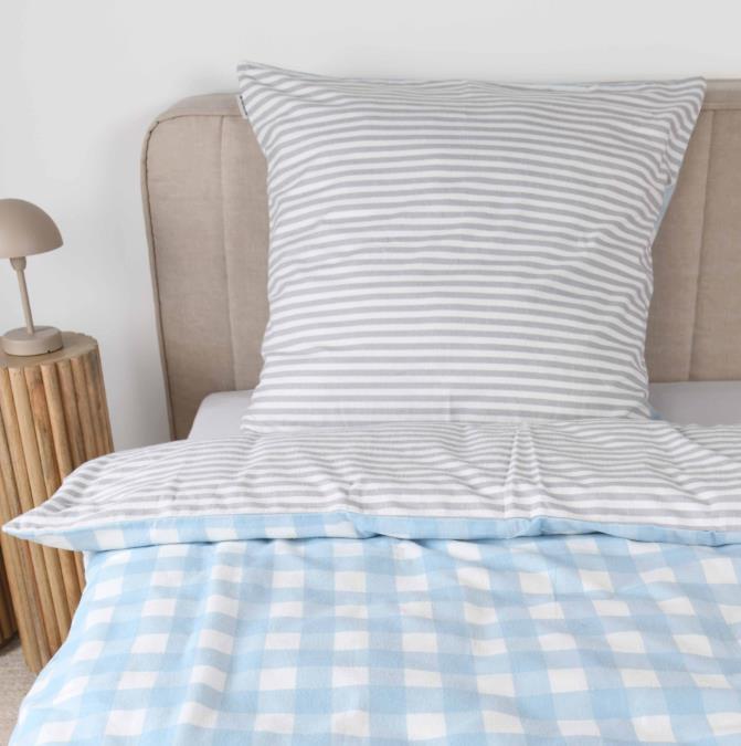 Tom Tailor Flanell-Bettwäsche Tom Tailor ca. 155x220cm in ca.80x80/155x220cm, Kissen, Dekoration für Zuhause, Bett, Mobiliar