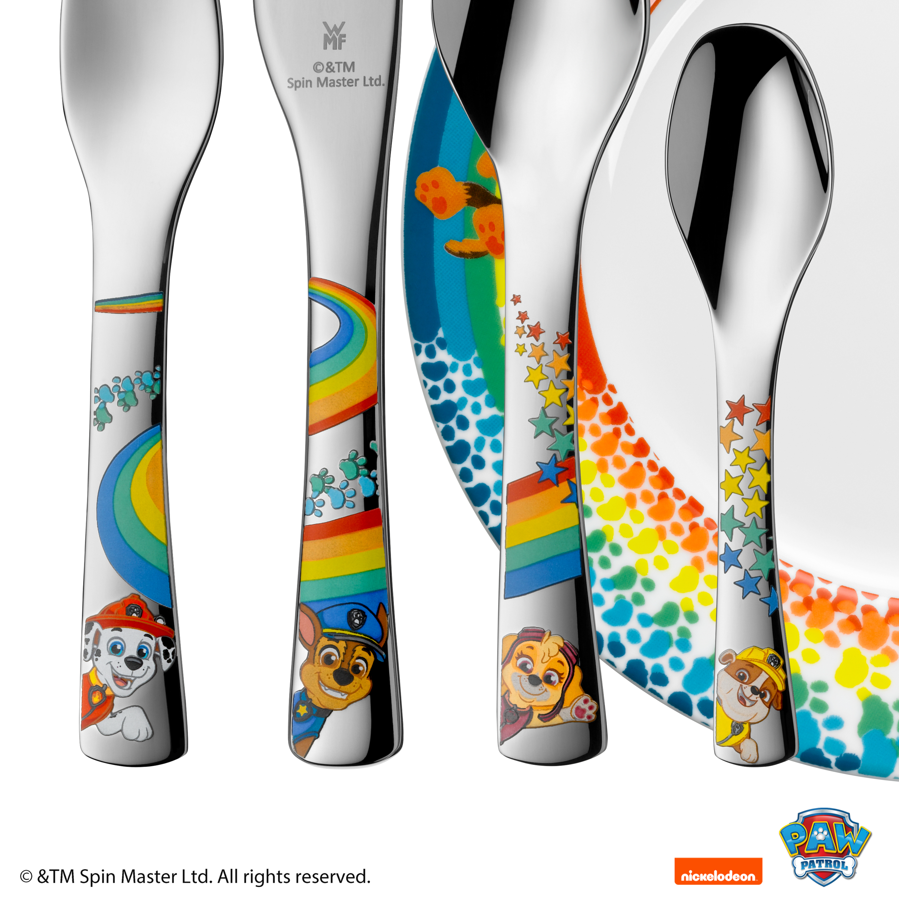 WMF Kinderbesteck-Set PAW Patrol in poliertem Edelstahl WMF Kinderbesteck-Set PAW Patrol in poliertem Edelstahl
