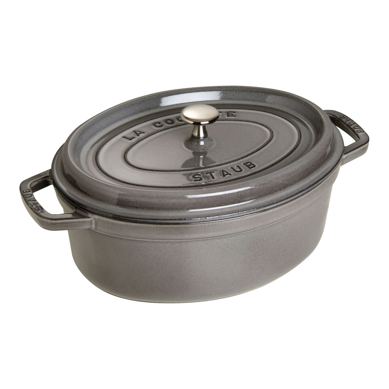 staub Cocotte 31cm LA COCOTTE in Farbe Graphit-Grau